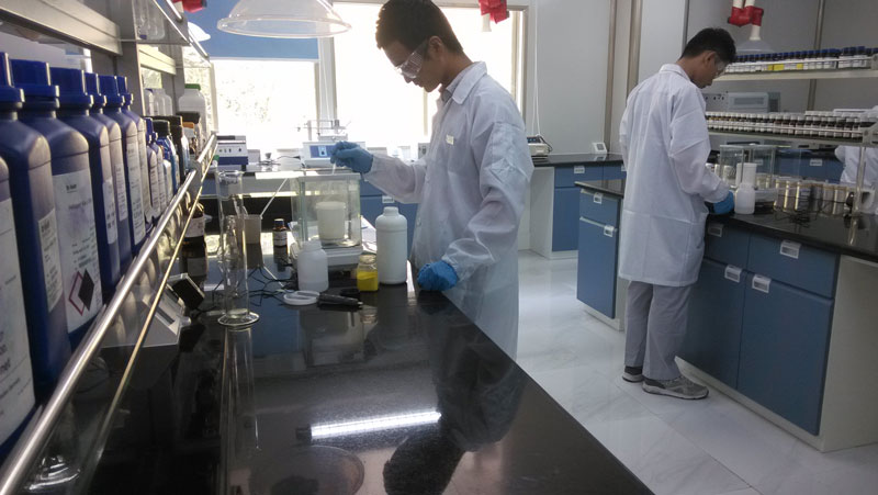 實驗室(shì)一角